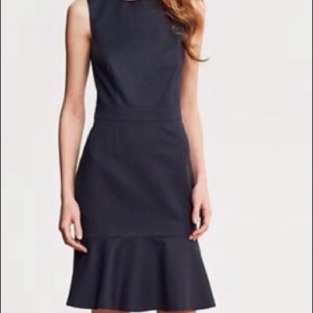 Banana Republic flounce dress